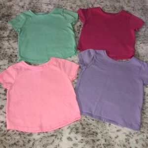 ‼️✨2 for $10✨‼️ 2T set of 4 Girls Tee Shirts